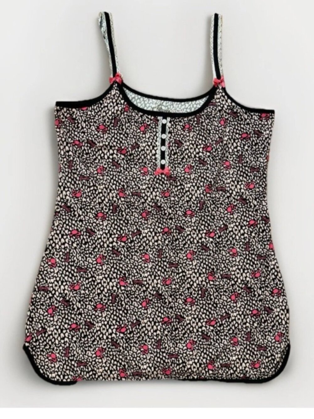 Barbie Women’s Classic Pink Logo Graphic Tank Top Size Large
